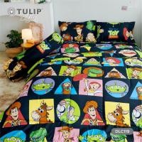 ราคา ผ้าปูที่นอน Tulip delight ลายการ์ตูนลิขสิทธิ์แท้ Toy story ชุดเครื่องนอน ผ้าปูที่นอน ผ้านวมครบเซ็ต ชุดเครื่องนอนทิวลิปดีไล (20924470039)