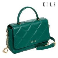 ราคา ELLE BAG I กระเป๋าสะพายข้างผู้หญิงทรง QUITING มี 4 สี สีดำ สีเขียว สีขาว สีม่วง I EWH164 (19875817023)