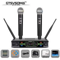 ราคา GTSVSOMA ไมค์ลอย แท้ BLX688 ไมค์ ลอย ไร้ สาย UHF BLX688 Wireless Microphone 600MHZ ไมโครโฟนความถี่ ไมโครโฟนไร้สายสองตัว ไมค์คาราโอเกะ ไมค์ลอยเสียงดี (19471695505)