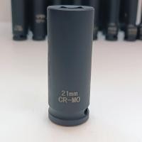ราคา ลูกบล็อกยาว บล็อกลม 1 2 4หุน เบอร์ 21 มม สำหรับ บล็อกลม บล็อกแบต บล็อกไฟฟ้า IMPACT SOCKET (19701026777)