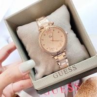 ราคา นาฬิกาข้อมือ GUESS นาฬิกาสายเลส ขนาดหน้าปัด 33 mm สินค้ามีถ่าน ผ้าเช็ค ถุงผ้าแถมให้นะคะ (1439696761)