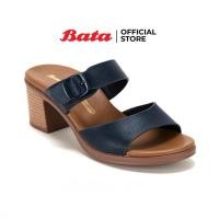 ราคา Bata บาจา รองเท้าส้นสูงแบบสวม ดีไซน์หรู สวมใส่ง่าย รองรับน้ำหนักเท้า สูง 2 นิ้ว สำหรับผู้หญิง สีน้ำตาลเข้ม 6315030 สีน้ำเงินเข้ม 6319030 (20886296346)