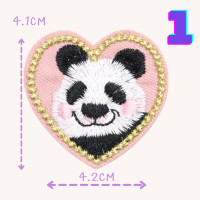 ราคา DIY ตัวรีดติดเสื้อ อาร์มติดเสื้อ ลายน่ารัก หมี เสือ กระต่าย ใช้เตารีดรีดติดลงผ้าได้เลยค่ะ ง่ายมากๆๆ (16222025668)