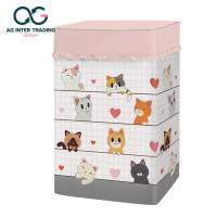 ราคา ถุงคลุมเครื่องซักผ้าฝาบน AGWCLZ00604 เหมาะสำหรับ เครื่องประมาณ 8 12 kg ลายใหม่ล่าสุด (19703167999)