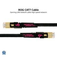 ราคา ASUS ROG Cat7 Ethernet Cable Gaming LAN network cable high speed network up to 600MHz 10GB Transfer Rates Nylon Bra (21023378366)