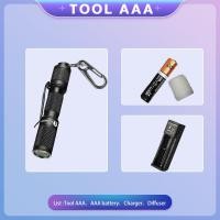 ราคา Lumintop เครื่องมือ AAA EDC ไฟฉายขนาดเล็ก3เอาท์พุท IP68กันน้ำพลังงานสูง LED ง่ายต่อการพกพา110 Lumens สำหรับตั้งแคมป์ฯลฯ (18054121294)