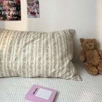 ราคา ปลอกหมอนชุดเดียว ปลอกหมอนผ้าฝ้ายลายทแยงผ้าฝ้ายลายดอกไม้เล็กๆสดใสน่ารักสำหรับหอพักนักเรียนปลอกหมอนเดี่ยว (20447154205)