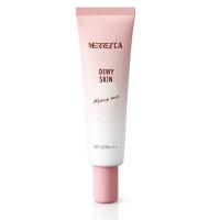 ราคา 1กล่อง 6ซอง Merrezca dewy skin makeup base spf 50 PA 5ml 4 in 1 เบส รองพื้น ไพรเมอร์ บำรุง ในซองเดียว แป้งดิวอี้ 5g (19655151101)