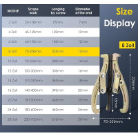 ราคา สามขา ตัวดูดลูกปืน 3ขา ชุบแข็ง 46810 นิ้ว Horse shoe สามขาดูดลูกปืน เหล็กดูดลูกปืน ตัวดูดเฟือง ตัวดูดมู่เล่ ตัวดูดลูกปืนทุ่ (20401368731)