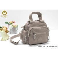 ราคา กระเป๋าสะพายข้าง Lingky รุ่นมินิ ขนาด7นิ้ว 5ช่องซิป พร้อมสายสะพายยาว (20976243621)