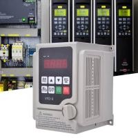 ราคา ตัวควบคุมความเร็วมอเตอร์ Cncปั๊มตัวแปลงความถี่เอาต์พุต3เฟสขนาด Promotion220V 0 4Kw 0 75Kw 1 5Kw 2 2Kw 3 7Kw Vfd อินพุตเฟสเดียว (2404544099)