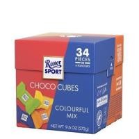 ราคา Ritter Sport Choco Cube ช็อคโกแลตริตเตอร์ สปอร์ต ช็อคโกแลตนำเข้าจากเยอรมัน มีให้เลือก4แบบ 1กล่องมีจำนวน22ชิ้น ขนมนำเข้า (21204499912)