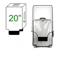 ราคา ผ้าคลุมกระเป๋าเดินทาง แบบใส กันน้ำ กันฝุ่น (21202739605)