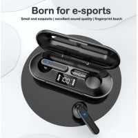 ราคา HiFi 9D Stereo TWS Wireless Bluetooth Headset ชุดหูฟังบลูทู ธ ไร้สาย M10 การตัดเสียงรบกวนในหูกีฬาเกมใหม่ คุณภาพเสียงกีฬา อายุการใช้งานแบตเตอรี่ที่ดีและย (21288208117)