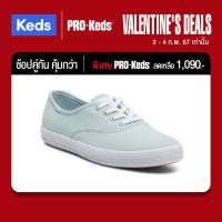 ราคา ช้อปคู่ Pro Keds คุ้มกว่า KEDS รองเท้าผ้าใบ แบบผูกเชือก รุ่น CHAMPION SEASONAL CANVAS สีฟ้า WF66869 (18439086775)