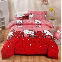 ราคา ชุดผ้าปูที่นอนลายคิตตี้ ครบชุด 6 ชิ้น ผ้าปู ผ้านวม ปลอกหมอน 2 ปลอกหมอนข้าง 2 มีขนาด 3 5 ฟุต 5 ฟุต 6 ฟุต (16180526102)