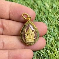 ราคา จี้พระ พระพิฆเนศองค์เล็ก เทพเจ้าแห่งความสำเร็จเลี่ยมกรอบทองไมครอน (20825241937)