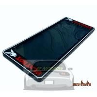 ราคา กรอบแผ่นป้ายทะเบียนรถยนต์ กันน้ำ กรอบป้ายรถยนต์ ลายเพลบอยสีดำ PLAYBOY แบบขนาดสั้นสั้น ชุด2ชิ้นหน้า หลังรถ (4388492081)