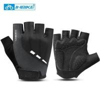 ราคา INBIKE Half Fingerขี่จักรยานถุงมือถุงมือสะท้อนแสงBreathableรถจักรยานยนต์MTBจักรยานเสือหมอบถุงมือฤดูร้อนผู้ชายผู้หญิงถุงมือกีฬาปั่นจักรยานIF19285 (835060681)