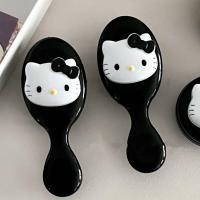 ราคา Sanrio Hello Kitty Kawaii เบาะอากาศการ์ตูนอะนิเมะคิตตี้แมวตุ๊กตาเด็กผู้หญิงพกพาสะดวกน่ารักหัวใจหวีของขวัญสำหรับเด็กผู้หญิง (21171105146)