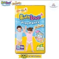 BabyLove เบบี้เลิฟ เพลย์แพ้นท์ พรีเมี่ยม กางเกงผ้าอ้อม จัมโบ้แพ็ค ขนาด XXL 36 ชิ้น