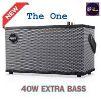 ราคา ลำโพงบลูทูธdpower The One พลังขับ40W EXTRA BASS Stereo2 2CH รองรับไมโครโฟน (21292786325)
