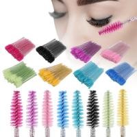 ราคา พร้อมส่ง แปรงปัดขนตา แปรงมาสคาร่า คละสี กลิตเตอร์ แปรงหวีขนตา ด้ามจับคริสตัลแบบใช้แล้วทิ้ง ด้ามกากเพชร 5562 (20798831362)