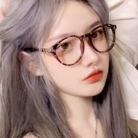 ราคา สวัสดีเครื่องประดับเด็กผู้หญิงแว่นตาสีน้ำตาลเกาหลีกรอบทรงกลมทันสมัยสีพื้นกระจกแบนย้อนยุคเฟรมขนาดใหญ่ Ins กรอบแก้ว (14723709518)