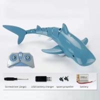ราคา ของเล่นพ่นน้ำรูปปลาวาฬฉลามอัจฉริยะ RC เรือบังคับระยะไกลเรือดำน้ำหุ่นยนต์ของเล่นปลาสำหรับเด็กเด็กผู้ชายเด็กทารก (21358464396)