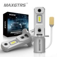 ราคา MAXGTRS 2pcs H3 Super Led Bulbs 80w Auto lights car led bulbs Car Light Source DC 12V 24V 6500K 3000K White Fog Lamp Car Headlight (21246965575)