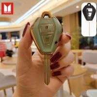 ราคา เคสกุญแจ ISUZU ฝาครอบกุญแจ D max MU7 2007 2011 อุปกรณ์ตกแต่งรถยนต์ Isuzu พวงกุญแจรถยนต์ Isuzu (21064431921)