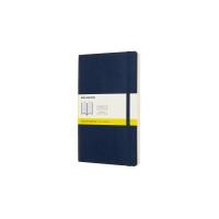 ราคา Moleskine สมุดบันทึก สมุดโน๊ต ปกอ่อน สีน้ำเงิน ขนาดใหญ่ 13x21 ซม Classic Notebook Sap Blue Large soft cover (7154002207)