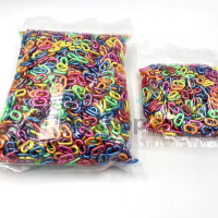 ราคา โซ่หมากเก็บ สีมุก รูปตัวซีC ถุงละครึ่งกิโลกรัม 500กรัม โซ่พลาสติก โซ่คล้องแมส โซ่ของเล่น พร้อมส่ง (20698485527)