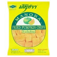 ราคา มโนราห์ ข้าวเกรียบฟักทอง 32กรัม (19577711794)