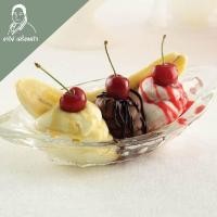 ราคา ถ้วย alaska banana split ถ้วยใส่ไอศกรีม ถ้วยไอติม ice cream อารีย์ เครื่องครัว ไอติม (5523526192)