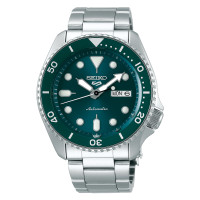 ราคา Karnvera Shop นาฬิกาข้อมือผู้ชาย Seiko Mens Analogue Automatic Watch Seiko 5 Sports SRPD61K1 (14156682148)
