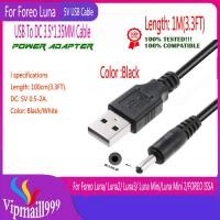 ราคา สายชาร์จ USB สำหรับ Foreo Luna2 Luna3 Mini 2 Go Luxe Facial Spa Massager สำหรับทำความสะอาด USB Charger Cord (16093358192)