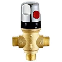 ราคา Brass Thermostatic Mixing Valve Constant Water Temperature Shower Faucet Thermostat Bathroom Kitchen Tap (13046038229)
