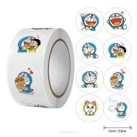 ราคา พร้อมส่ง ใหม่ Sanrio โดเรม่อน สติ๊กเกอร์ลายการ์ตูนน่ารัก เทปตกแต่ง ม้วน 500 ดวง (19419388567)