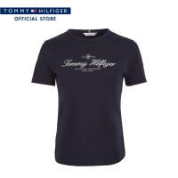 ราคา Tommy Hilfiger เสื้อผู้หญิง รุ่น WW0WW40409 DW5 สีน้ำเงิน (20234339510)