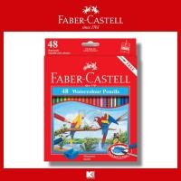 ราคา สีไม้ระบายน้ำ Faber Castell นกแก้ว 12 24 36 48 สี (15656227588)