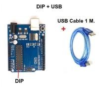 ราคา Arduino Uno R3 Compatible CH340 Driver พร้อมสาย USB Cable 100 cm (12472332657)