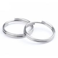 ราคา เนื้อสแตนเลส 304 20ชิ้น 50ชิ้น 100ชิ้น 10mm 51mm อะไหล่พวงกุญแจ ห่วงพวงกุญแจ ห่วงกุญแจวงแหวนเกลียวสองชั้น สแตนเลส (11083549671)
