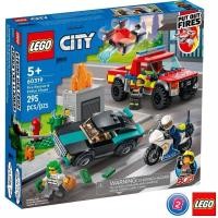 ราคา เลโก้ LEGO City 60319 Fire Rescue Police Chase (12118039314)