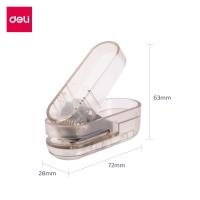 ราคา Deli เครื่องเจาะกระดาษ ที่เจาะกระดาษรูเดียว ขนาดรูเจาะ 6มม เครื่องเจาะรูกระดาษ สีสันสดใส 4 สี Paper punch (20059109412)