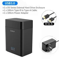 ราคา ออก E TAX ลดหย่อนภาษีได้ ORICO DS200U3 Dual Bay Magnetic type 3 5 inch Hard Drive Enclosure USB3 0 to SATA3 0 3 5 in HDD Case DS200U3 (6116308477)