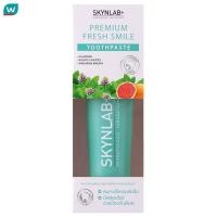 ราคา Skynlab สกินแล็บ ยาสีฟัน พรีเมี่ยม เฟรช สไมล์ 120 กรัม ยาสีฟัน ลดกลิ่นปาก (21378041061)