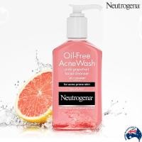ราคา Neutrogena Oil Free Acne Wash Pink Grapefruit Facial Cleanser 175ml ผลิตภัณฑ์ทำความสะอาดผิวหน้ากระจ่างใสสูตรลดสิวคุมมันสินค้านำเข้าจากออสเตรเลียของแท้พร้อมส่ง (20423715781)
