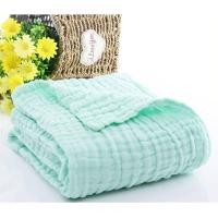 ราคา ผ้าห่อตัวมัสลินสีล้วนทอหนา 4 ชั้น ผ้าห่มมัสลิน ผ้าอ้อมมัสลิน Muslin Blanket (9441340282)