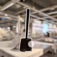 ราคา IKEA อิเกีย แปรงล้างห้องน้ำ พร้อมที่เก็บ แปรง แปรงล้างส้วม แปรงทำความสะอาด Toilet brush holder (14527315696)